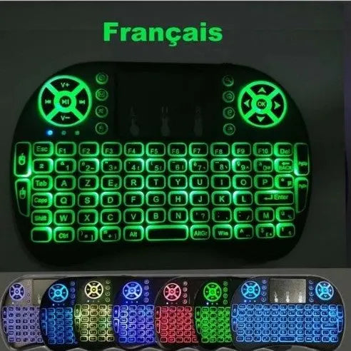 mini clavier rétroéclairé