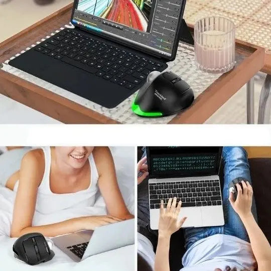 Souris ergonomique A boule 3D multifonctions