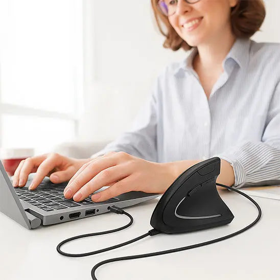 Souris ergonomique verticale - pour droitier™ Bureauclear.com