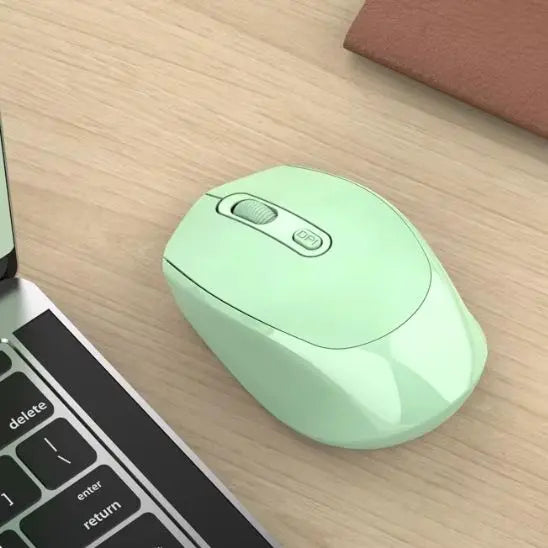 Souris sans fil vert bureau