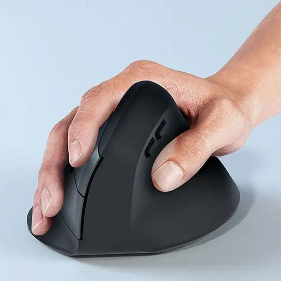 Souris verticale ergonomique Wireless mains noir