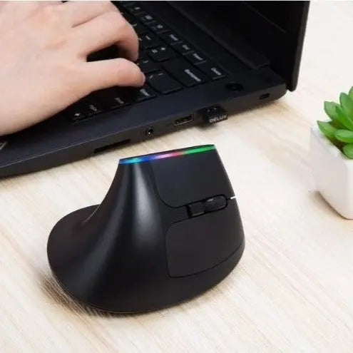 Souris verticale ergonomique noir-couleur