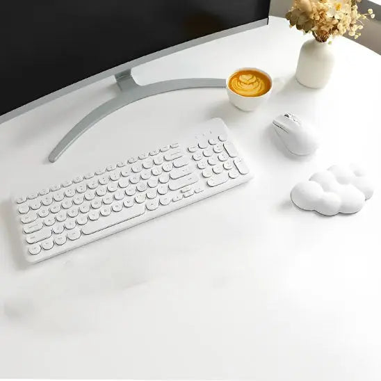 Tapis de souris ergonomique - effet nuage™ Bureauclear.com