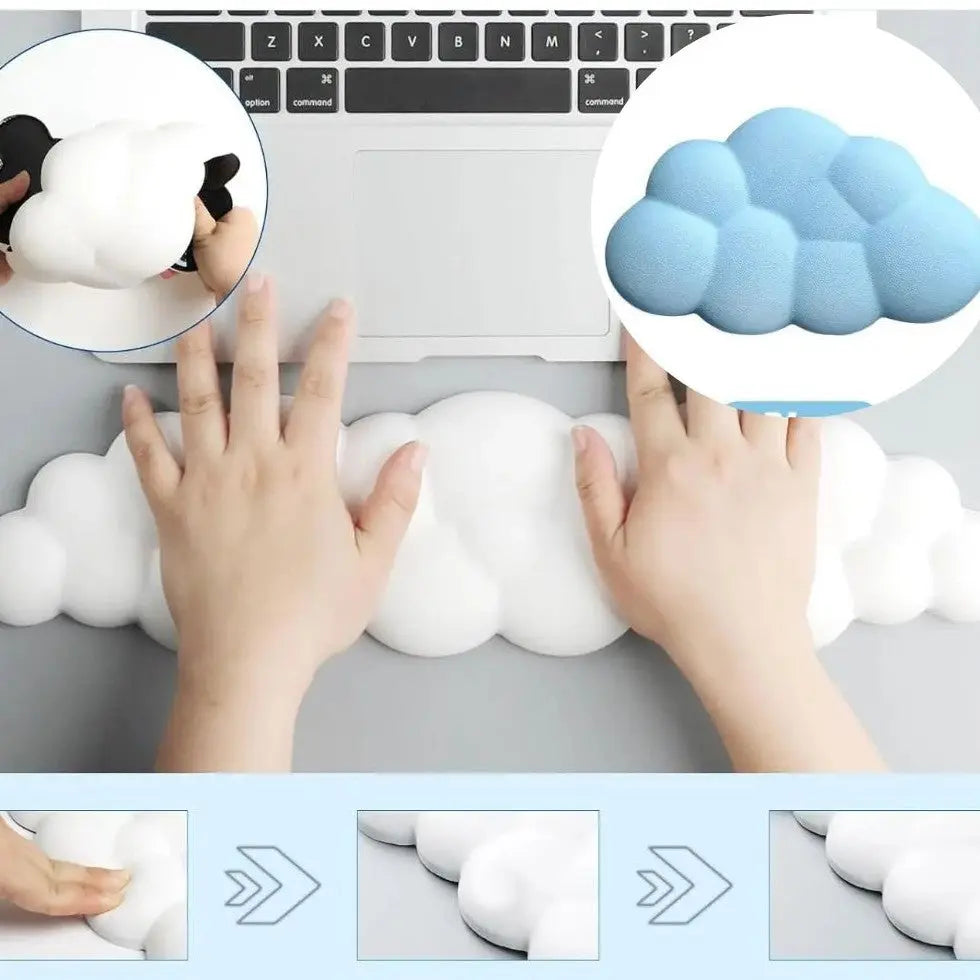 Tapis de souris ergonomique - effet nuage™ Bureauclear.com