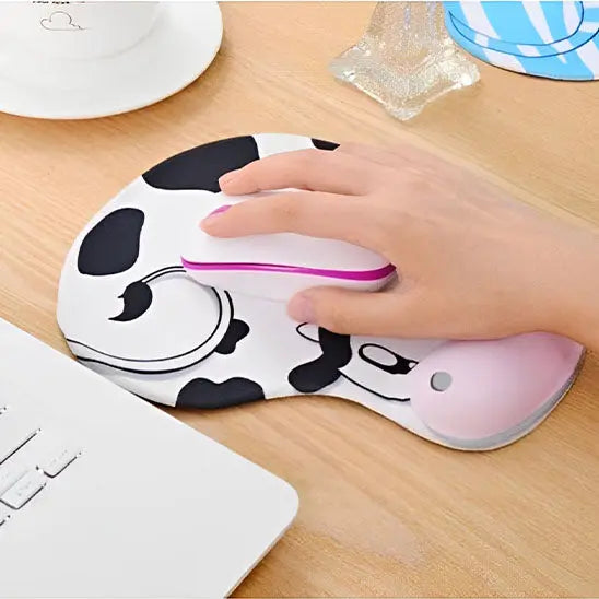 Tapis de souris ergonomique - ola vacheâą Bureauclear.com