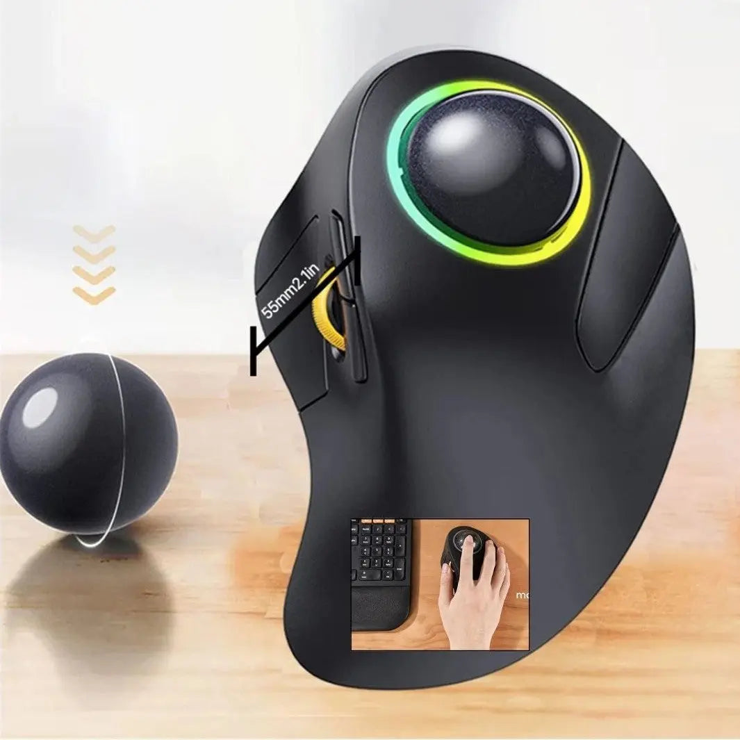ergonomique souris à boule souris boule