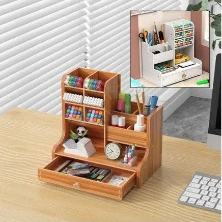 Boite de rangement bois blanc