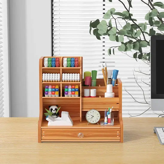Boite de rangement bois organisateur