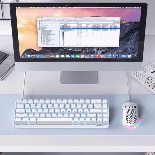 clavier gamer blanc pc