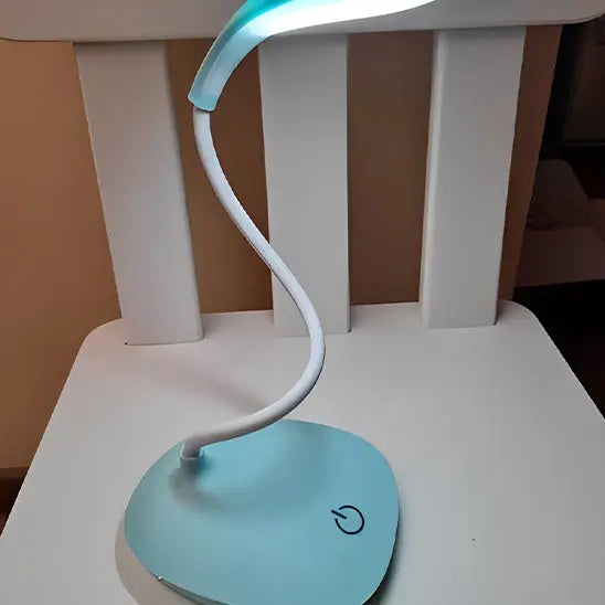 lampe à led de bureau bleu