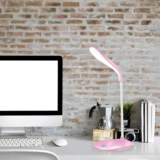 Lampe à Led de bureau tactile rose pc