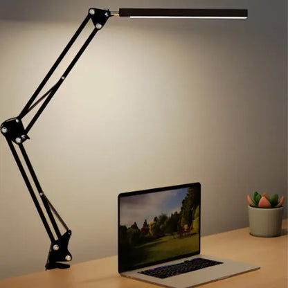Lampe de bureau Led à pince noir