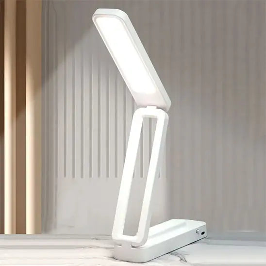 lampe de bureau à led pliable allumer