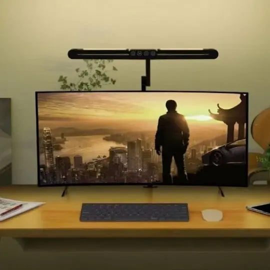 Lampe de bureau à LED bras plier
