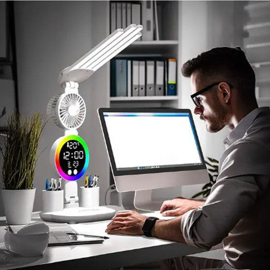 Lampe de bureau design - Ventilateur™ Bureauclear.com