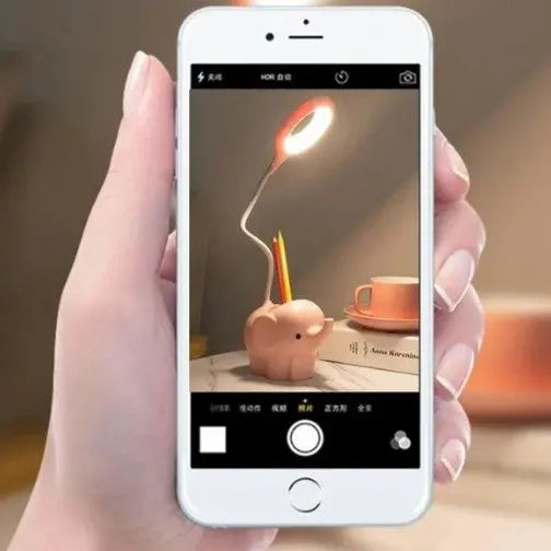 Lampe de bureau enfant éléphant téléphone 