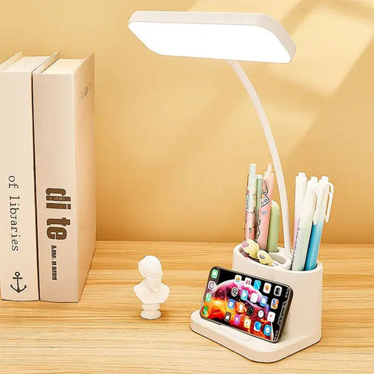 lampes de bureau livres plante