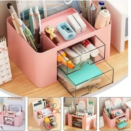 Organisateur de bureau - 2tiroirs™ - Bureauclear.com