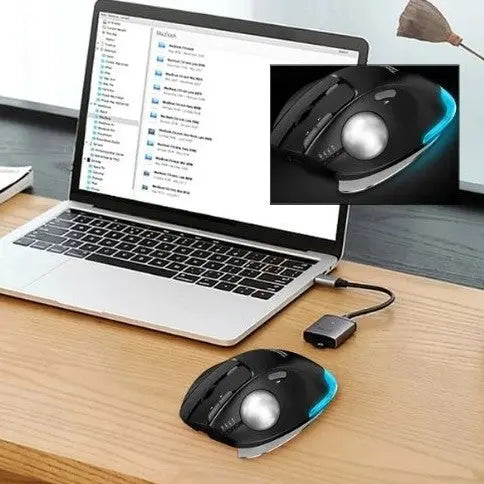Souris ergonomique A boule 3D ordinateur