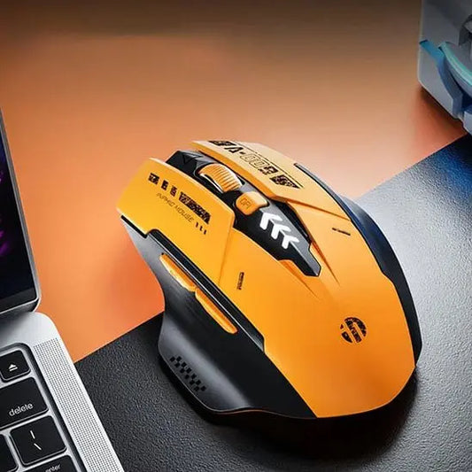 Souris ergonomique sans fil - yellow™ - Bureauclear.com