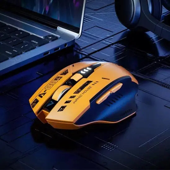 Souris ergonomique sans fil - yellow™ - Bureauclear.com