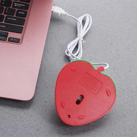 souris filaire dos rouge