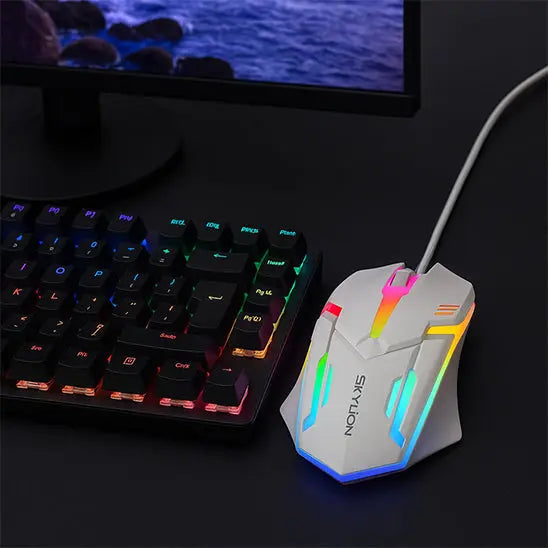 souris filaire pour gamer clavier