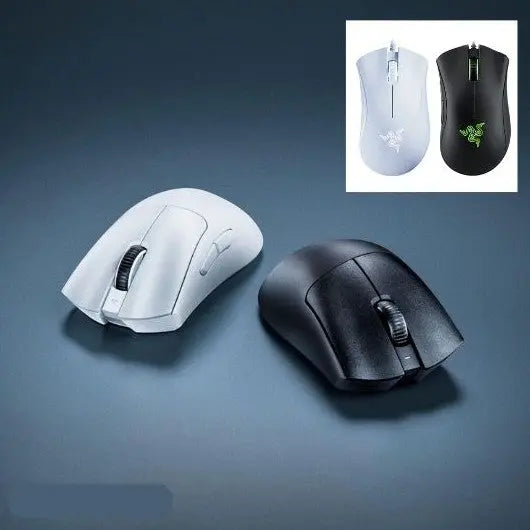 souris pour gamer sans fil noir blanc