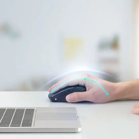 souris sans fil main bureau 