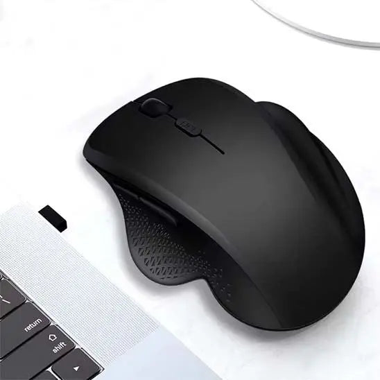 souris sans fil noir et gris
