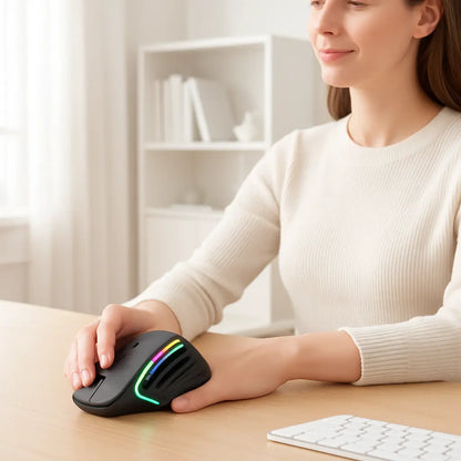 Souris sans fil ergonomique bureauclear femme