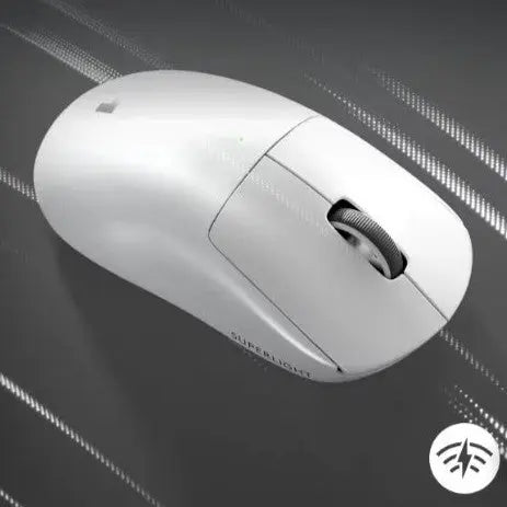 souris sans fils gaming blanche