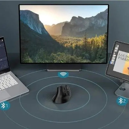Souris verticale wifi