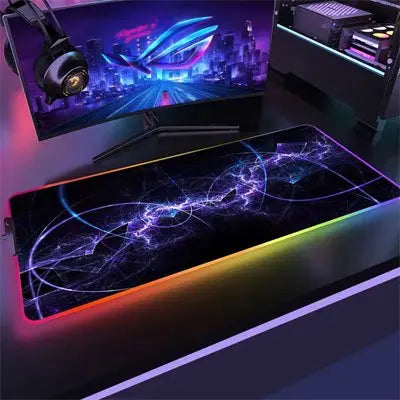 tapis bureau gamer casque