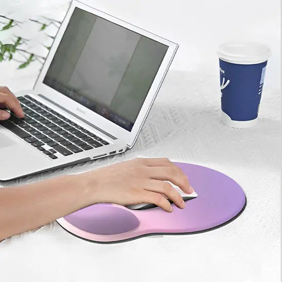 tapis de souris violet rose