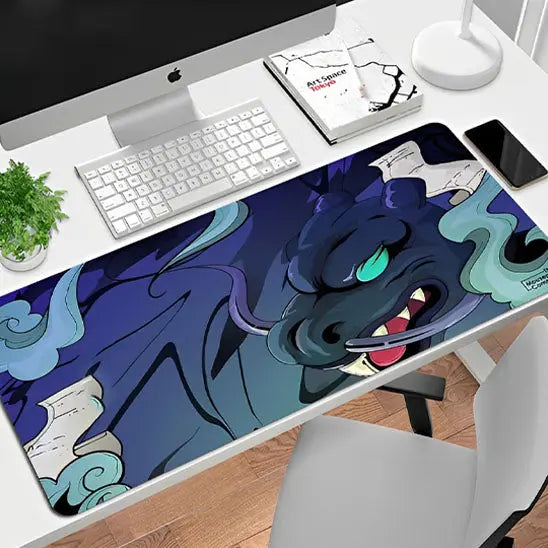 Tapis de souris XXL Dragon bleu