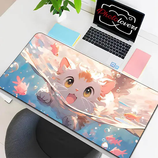 Tapis de souris XXL - Mon minou™ Bureauclear.com