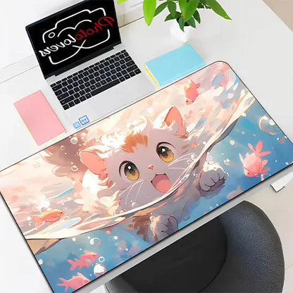 Tapis de souris XXL - Mon minou™ Bureauclear.com