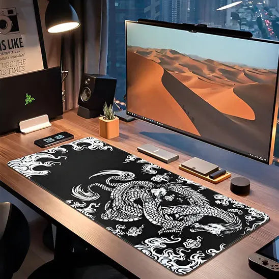 Tapis de souris XXL Dragon bureau