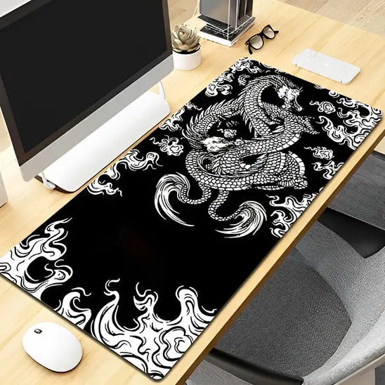 Tapis de souris XXL fond noir