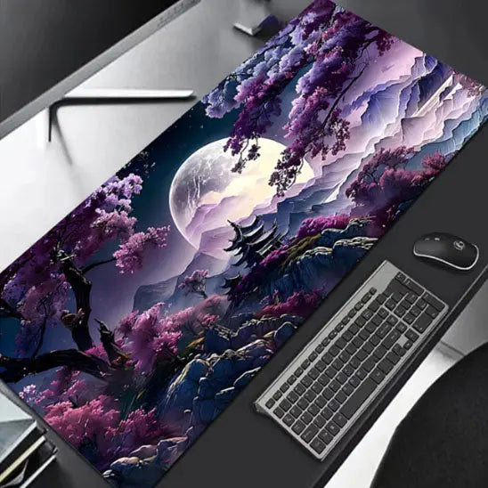 Tapis de souris XXL violet