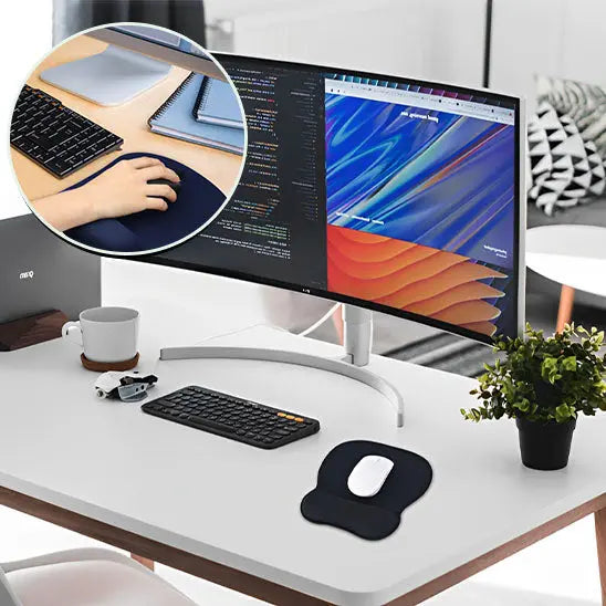 Tapis de souris ergonomique pc ecran