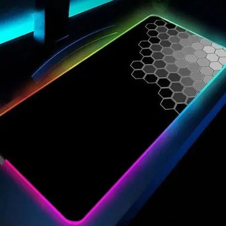 Tapis de souris gaming hexagonal