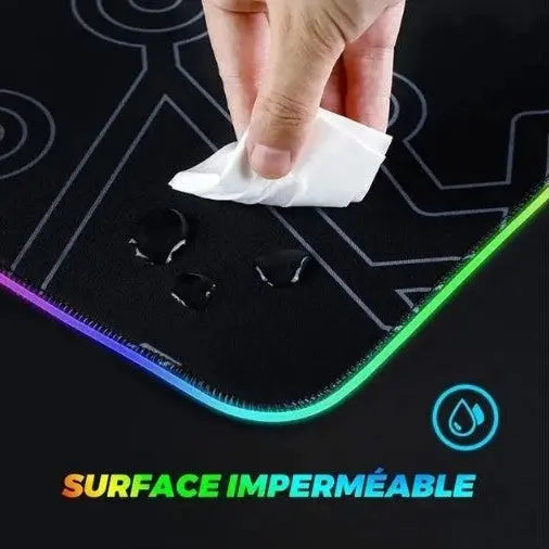 Tapis de souris gaming imperméable