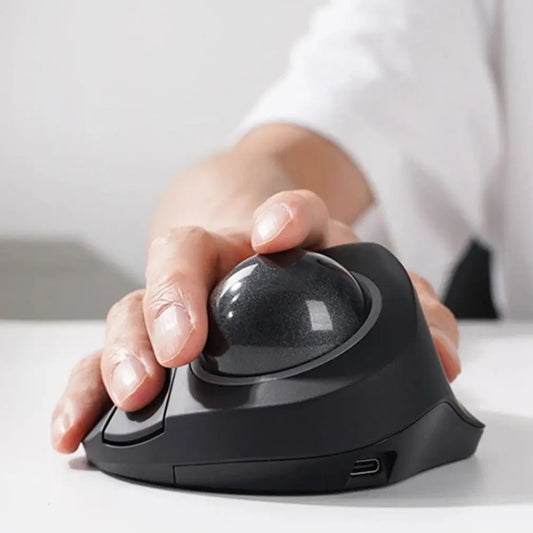 ergonomique souris à boule mains