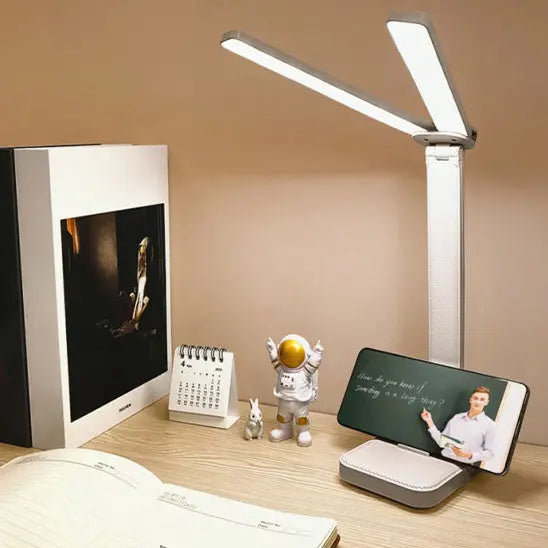 lampe de bureau leds livre robot